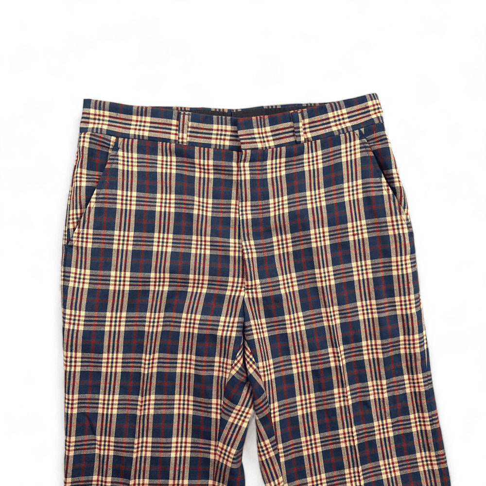 Vintage Plaid Pants Gallery by Haggar Golf Slacks 80s Mens 33x32