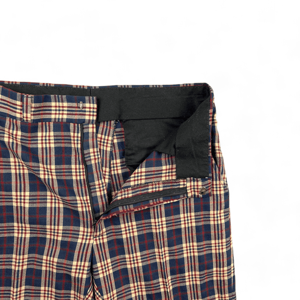 Vintage Plaid Pants Gallery by Haggar Golf Slacks 80s Mens 33x32
