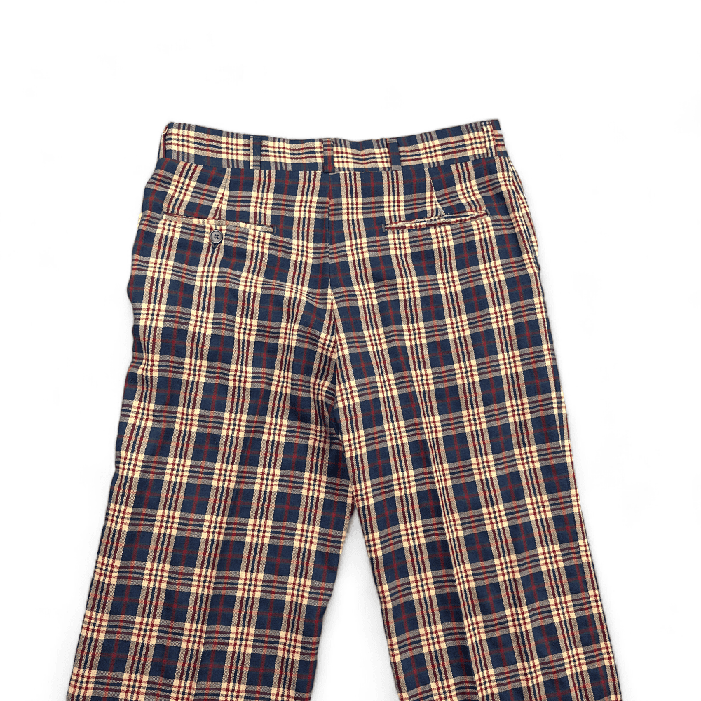Vintage Plaid Pants Gallery by Haggar Golf Slacks 80s Mens 33x32