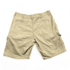 Wrangler Cargo Shorts Brown Relaxed Fit Stretch Mens 36