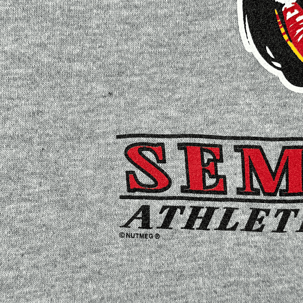 Vintage Seminoles Sweater Florida State University 90s Nutmeg Mills Adult MEDIUM