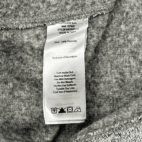 Eddie Bauer Sweater Heather Gray Fleece 1/4 Quarter Zip Thermal Adult EXTRA LARGE