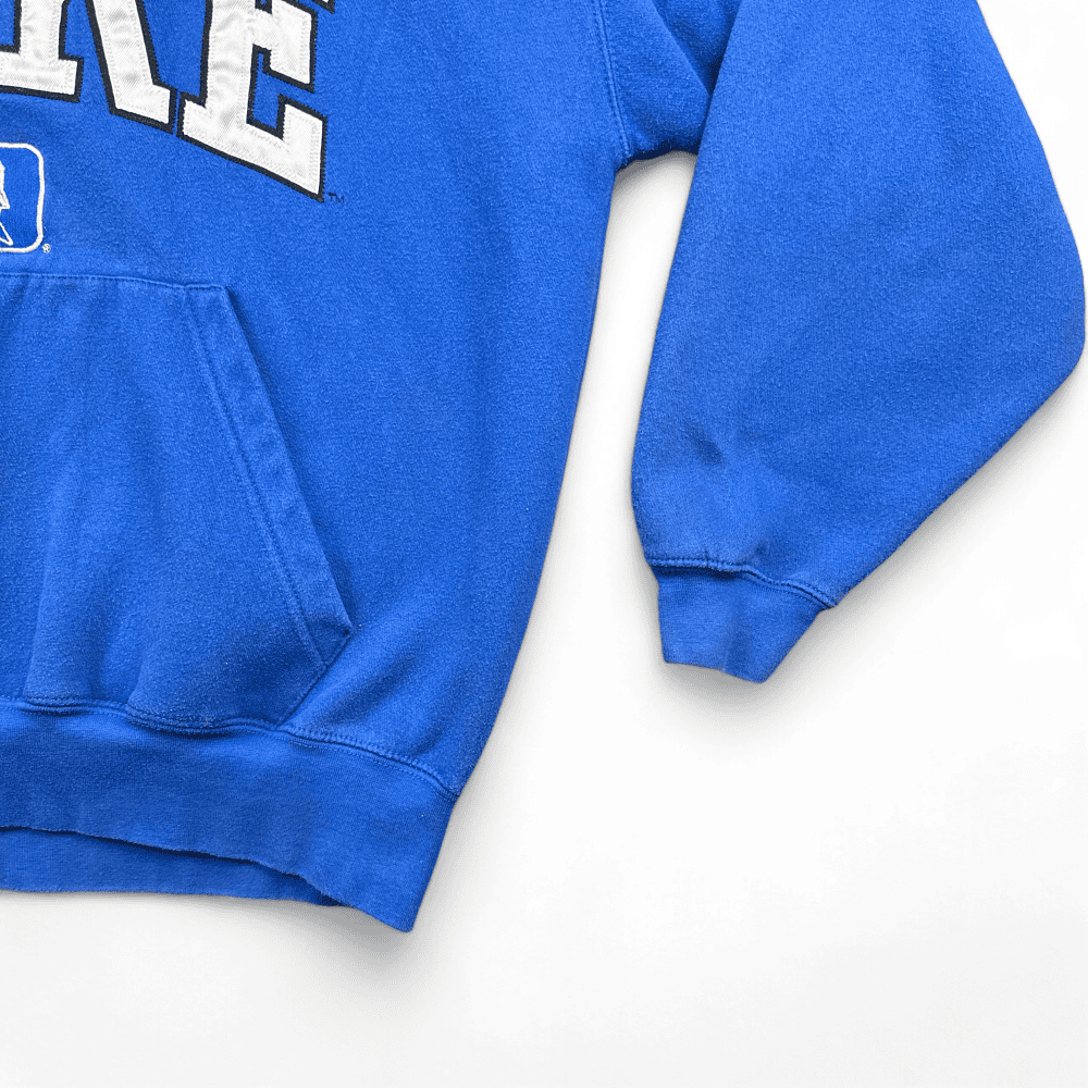 Vintage Duke University Sweater Blue Hoodie Sweatshirt Devils 90s Adult EXTRA LARGE