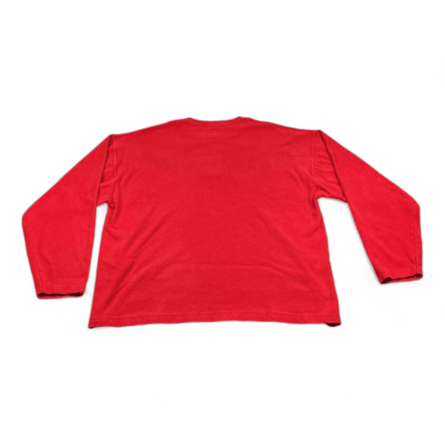 Vintage Marlboro Shirt Red Henley Ribbed Unlimited Long Sleeve 90s Adult XXL 2XL