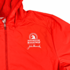 Adidas Boston Marathon Jacket Orange White 2019 Adult LARGE