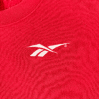 Vintage Reebok Sweater Red Sweatshirt Pullover Chest Logo 80s Adult MEDIUM