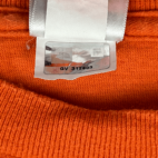 North Face Shirt Spell Out Orange Distressed 1968 Adult LARGE