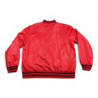Sean John Jacket Satin Track Bomber Red Adult XXL 2XL