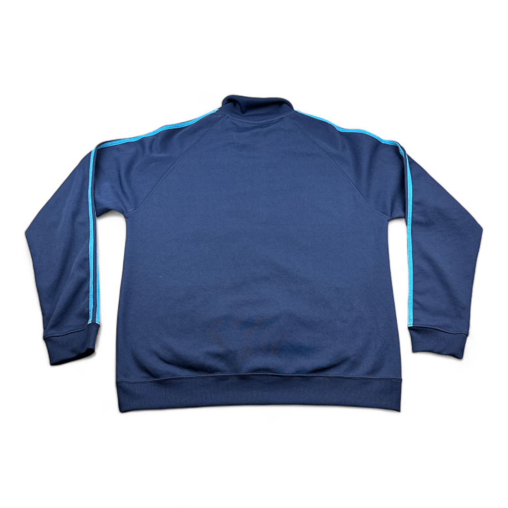 Vintage Fred Perry Jacket Blue Track Tennis Sportswear 80s Adult EXTRA LARGE