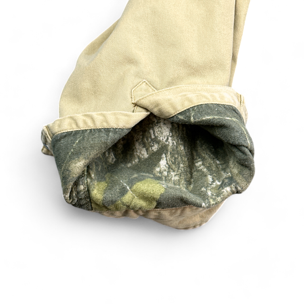 Mossy Oak Shirt Brown Camouflage Lined Heavyweight Shacket Adult LARGE-7 Mossy Oak Shirt Brown Camouflage Lined Heavyweight Shacket Adult LARGE
