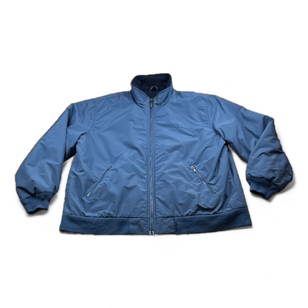 Vintage LL Bean Jacket Adult 2XL XXL Blue Fleece Lined Heavyweight Coat Zip 90s-1 Vintage LL Bean Jacket Adult 2XL XXL Blue Fleece Lined Heavyweight Coat Zip 90s