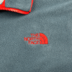 North Face Sweater Blue Red Fleece Color Block Pullover Adult MEDIUM
