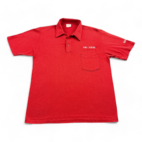 Vintage Dodge Trucks Polo Shirt Red Mechanic Dealership 80s Adult SMALL
