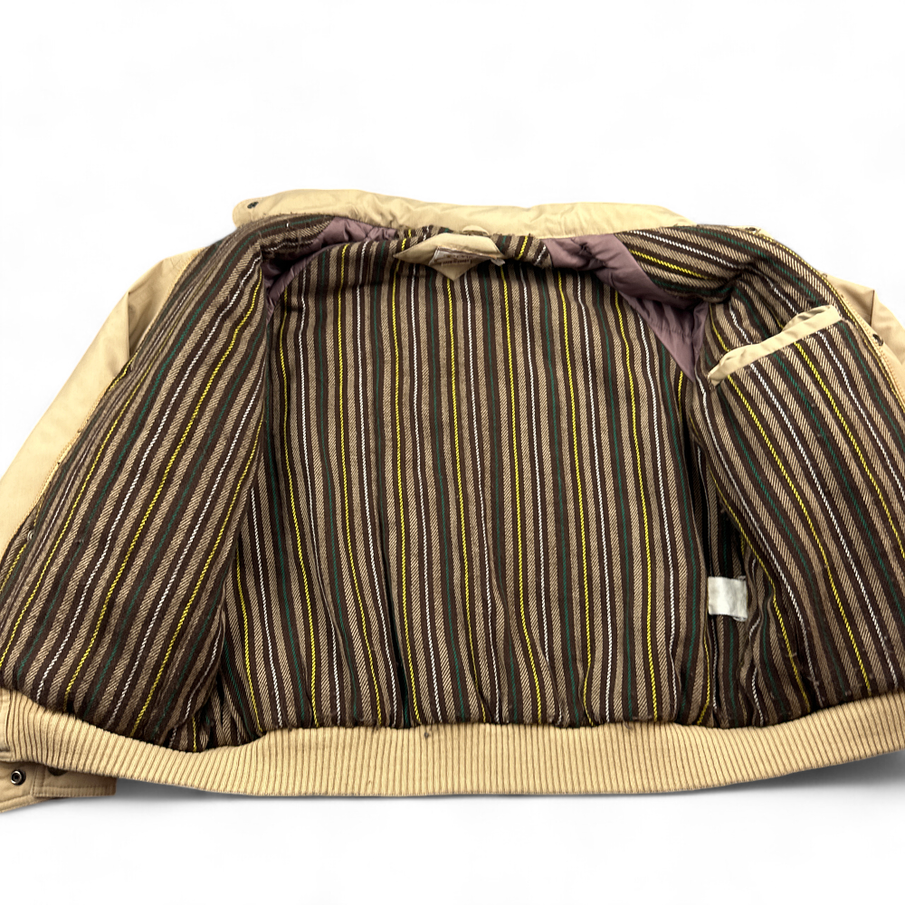 Vintage Oakton Limited Jacket Brown Khaki Bomber