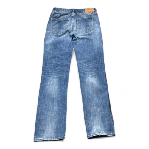 American Eagle Jeans Blue Slim Straight Dark Wash Fade Extreme Flex Mens 30x32