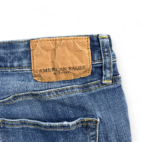 American Eagle Jeans Blue Slim Straight Dark Wash Fade Extreme Flex Mens 30x32