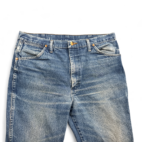 Wrangler Jeans Blue Dark Wash Cowboy Cut Slim Faded Y2K Mens 36x29