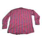 Vintage Key Imperial Western Shirt Red Black Plaid 80s Adult EXTRA LARGE
