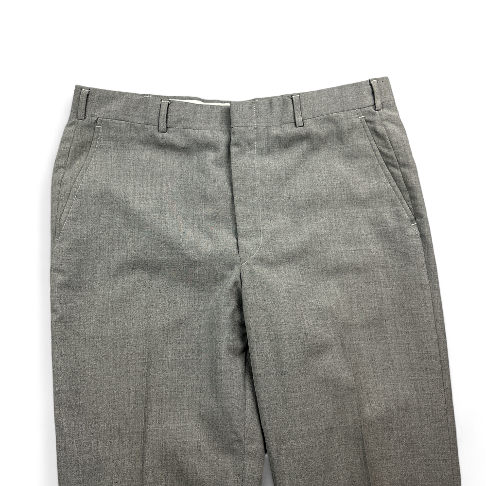 Vintage Johnny Carson Pants Gray Slacks Trousers 70s 80s Mens 36x33