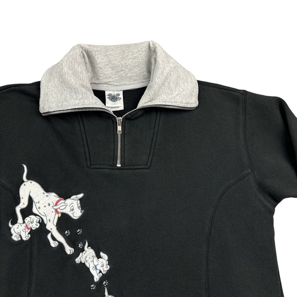 Vintage Disney Sweater 101 Dalmatians Embroidered 90s Womens LARGE