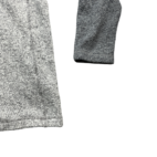Woolrich Sweater Gray Fleece Pullover 2 Tone Adult LARGE