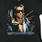 Terminator Shirt Movie Poster Art Arnold Schwarzenegger Retro Reprint Adult SMALL