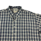 Vintage Bill Blass Shirt Plaid Button Down Long Sleeve 90s Adult 2XL XXL