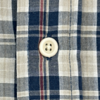 Vintage Bill Blass Shirt Plaid Button Down Long Sleeve 90s Adult 2XL XXL