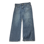 Levis Jeans Blue Loose Straight Dark Wash 569 Mens 35x30