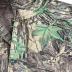 Vintage Stearns Jacket Brown Camouflage Raincoat Dry Wear 90s Adult LARGE