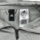 Toronto Maple Leaves Jacket Gray Adidas Zip Up Adult LARGE