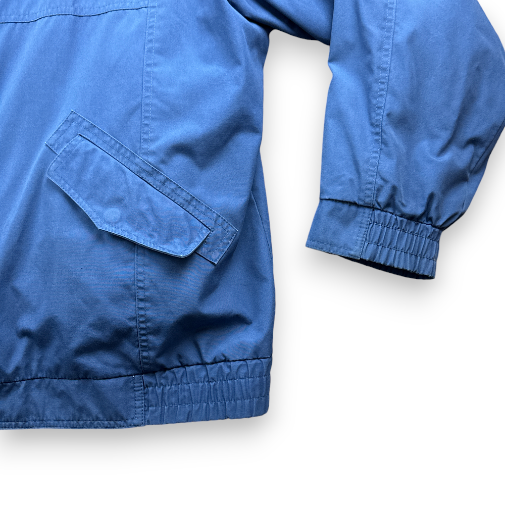 Vintage London Fog Jacket 80s Blue Bomber Hood Adult EXTRA LARGE-7 Vintage London Fog Jacket 80s Blue Bomber Hood Adult EXTRA LARGE