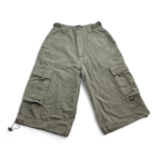 Vintage MT:2 Cargo Shorts Military Green 90s Raver Skater Parachute Mens 27