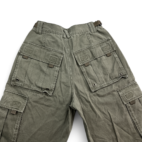 Vintage MT:2 Cargo Shorts Military Green 90s Raver Skater Parachute Mens 27
