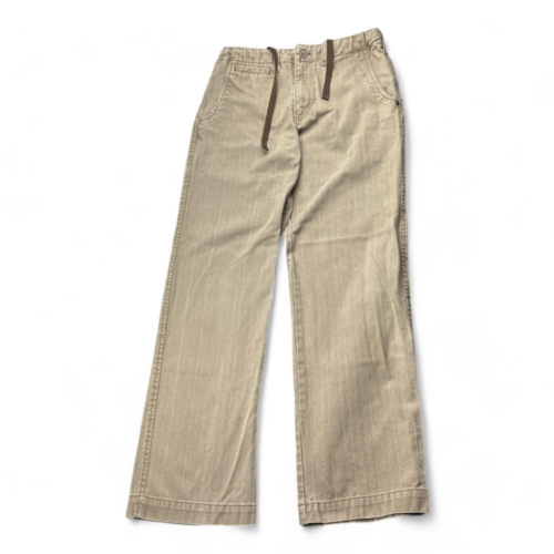 Vintage Plugg Pants Brown Herringbone Y2K 90s Jeans Mens 30x31