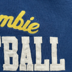 Abercrombie & Fitch Sweater Blue Hoodie Pullover Basketball Stitched Boys MEDIUM