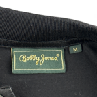 Vintage Bobby Jones Polo Shirt Black Golf 90s Adult MEDIUM