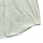 Vintage Van Heusen Dress Shirt Green Hampshire House Bradley Half Sleeve 70s Adult LARGE