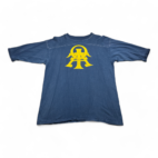 Vintage Alpha Tau Omega Shirt Blue Jersey 70s ATO Fraternity Adult MEDIUM