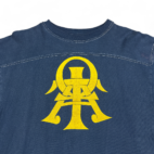 Vintage Alpha Tau Omega Shirt Blue Jersey 70s ATO Fraternity Adult MEDIUM