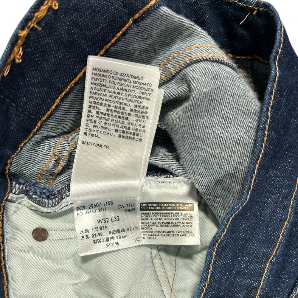 Levis Jeans Blue Tapered Regular Fit Dark Wash 502 Stretch Mens 34x32-8 Levis Jeans Blue Tapered Regular Fit Dark Wash 502 Stretch Mens 34x32