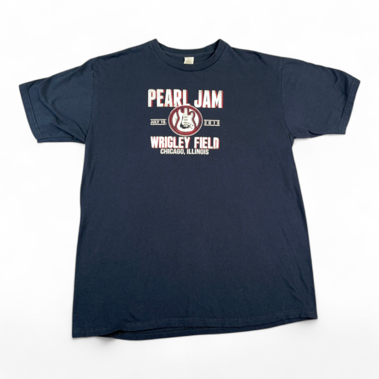 Pearl Jam Shirt Wrigley Field Chicago July 19 2013