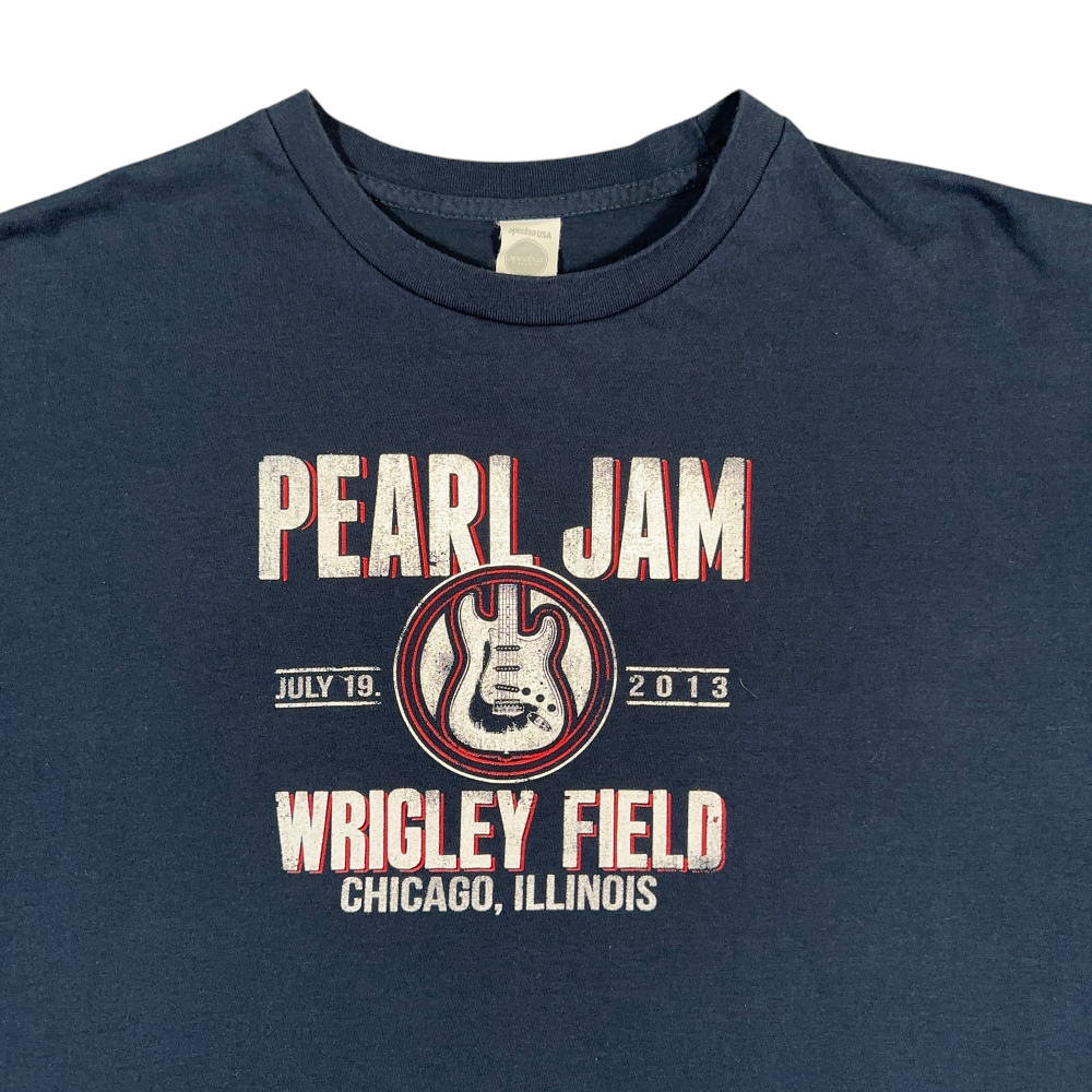 Pearl Jam Shirt Wrigley Field Chicago July 19 2013