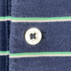 Ralph Lauren Polo Golf Shirt Blue Green Stripes The Players Tournament Adult LARGE