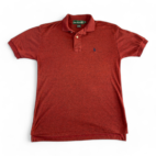 Vintage Knights of Round Table Polo Shirt Red Crest 90s Adult SMALL
