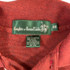 Vintage Knights of Round Table Polo Shirt Red Crest 90s Adult SMALL