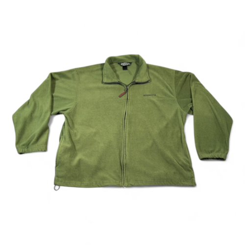 Winchester Jacket Green Fleece Hunting Outdoor Zip Up Adult EXTRA LARGE