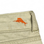 Tommy Bahama Pants Brown Khaki Tan Stretch Mens 38x30