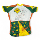 Peak 1 Cycling Jersey Green Yellow Indiana Hilly Hundred 2013 Adult EXTRA LARGE