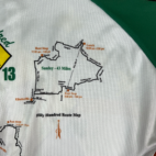 Peak 1 Cycling Jersey Green Yellow Indiana Hilly Hundred 2013 Adult EXTRA LARGE